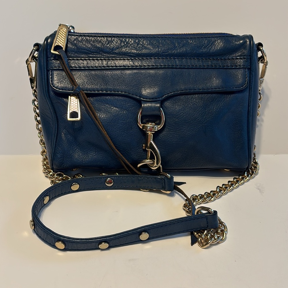 Rebecca Minkoff Mini M. A. C. in Blue